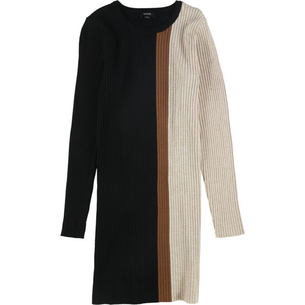 Alfani Womens Colorblock Tunic Sweater, NWT
